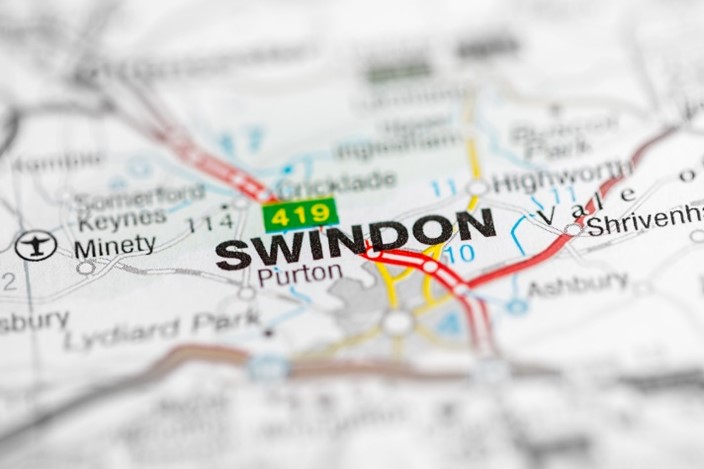 Swindon Map